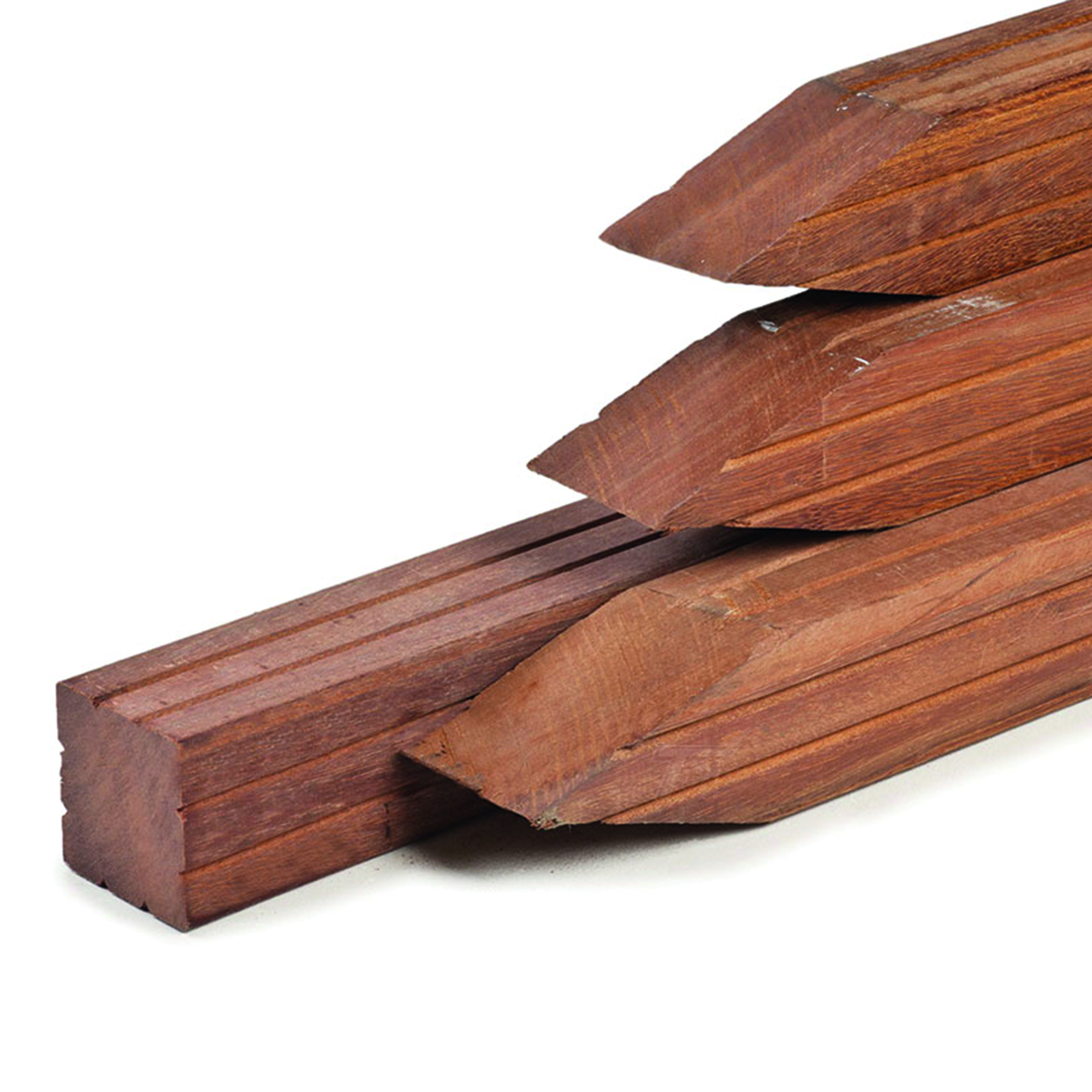 houten schuttingpaal hardhout